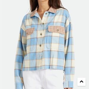 NWT Brixton Bowery Flannel, Small